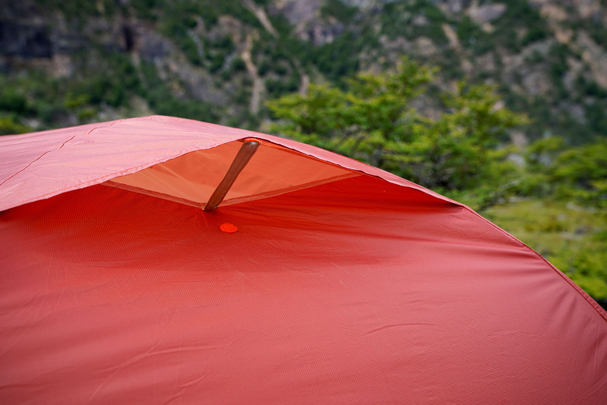 Big Agnes Copper Spur backpacking tent (vent)